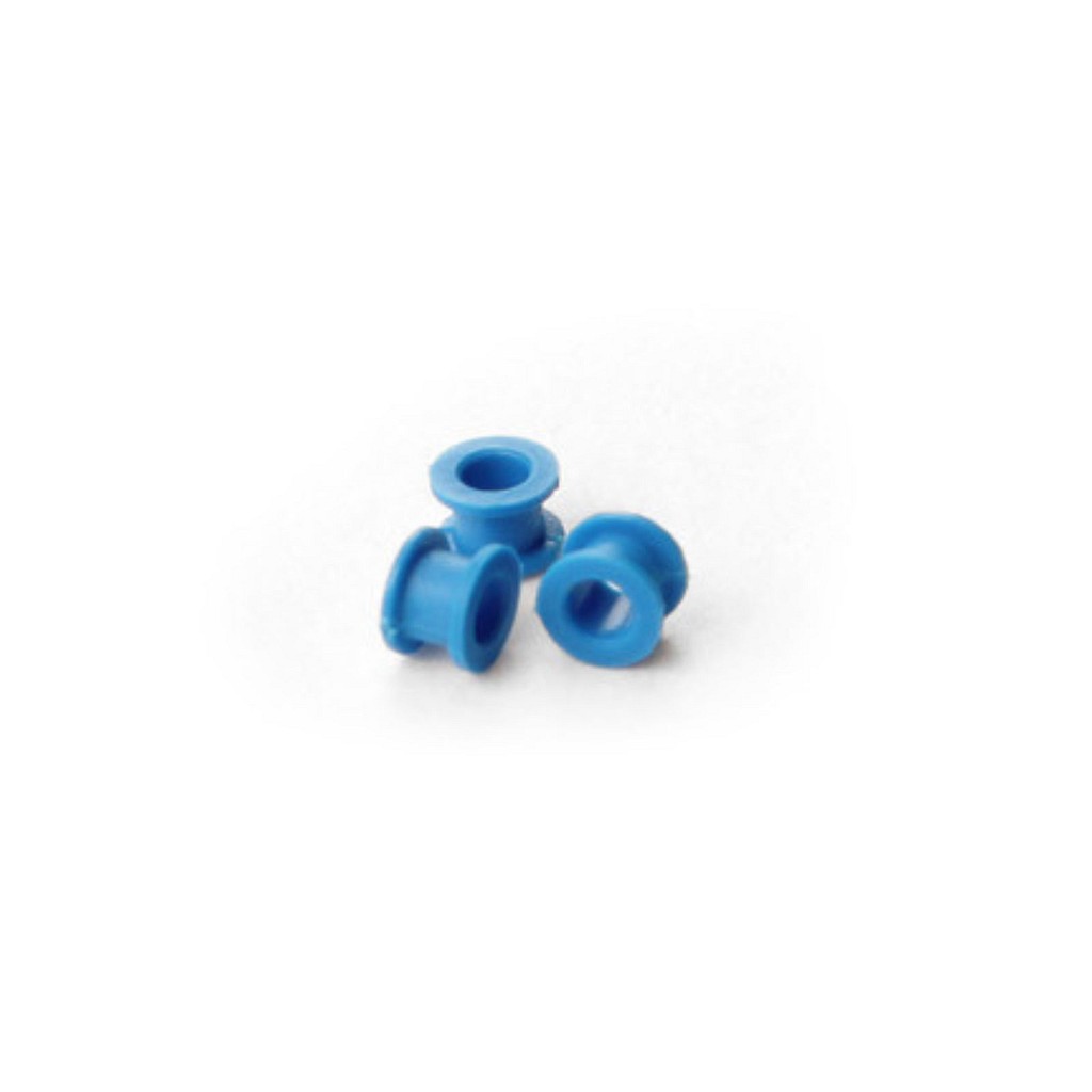 EON Meditech øredræn, Reuter Bobbin, blå, flourplastik, steril, Ø 1,14 mm