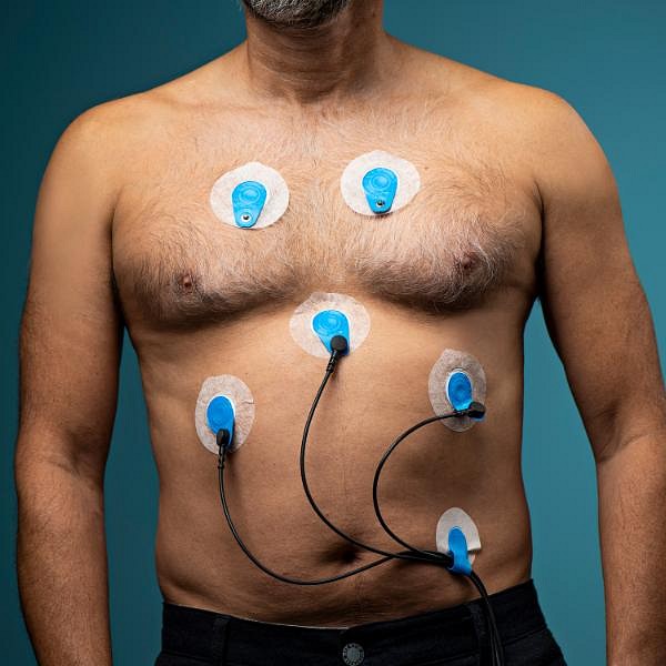 Ambu blue sensor, EKG elektrode VL med knap