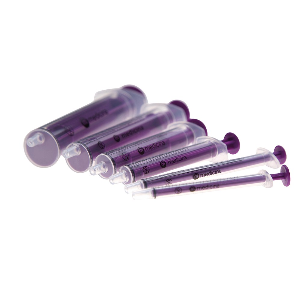 Medicina, sprøjte, Oral tip (ren), steril, 2,5 ml