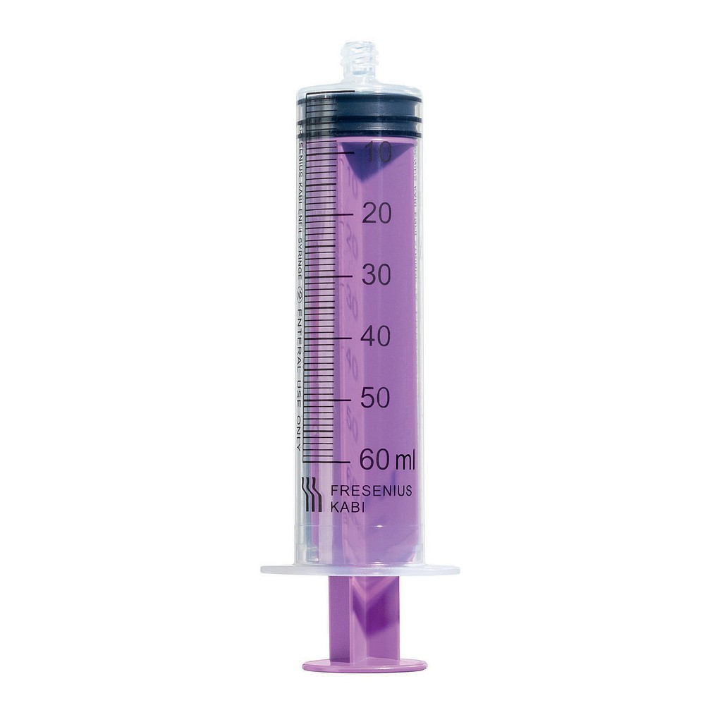 Freka, engangssprøjte, Connect ENFit, steril, 60 ml