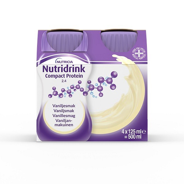 Nutridrink Compact Protein, vanilje, 125 ml
