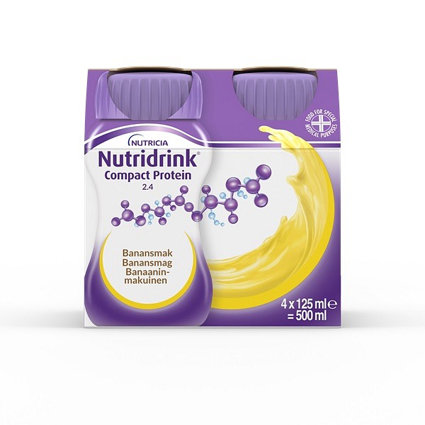 Nutridrink Compact Protein, banan, 125 ml