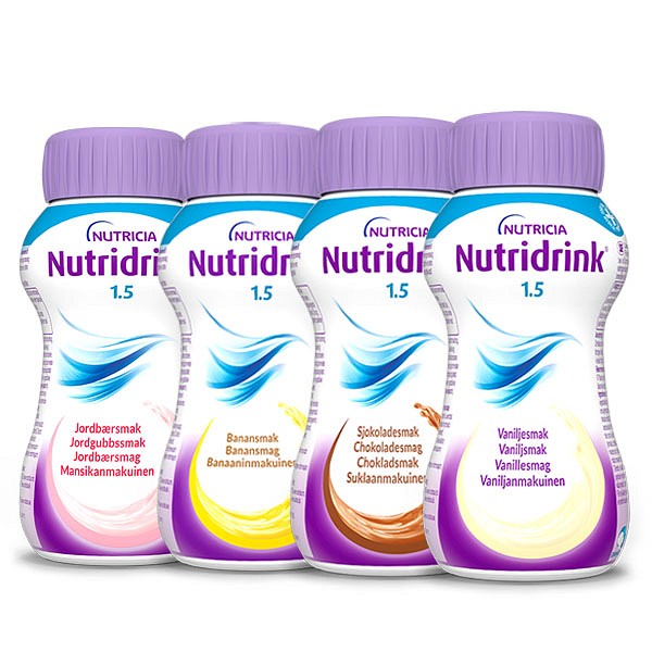 Nutridrink, mix-kasse, 200 ml