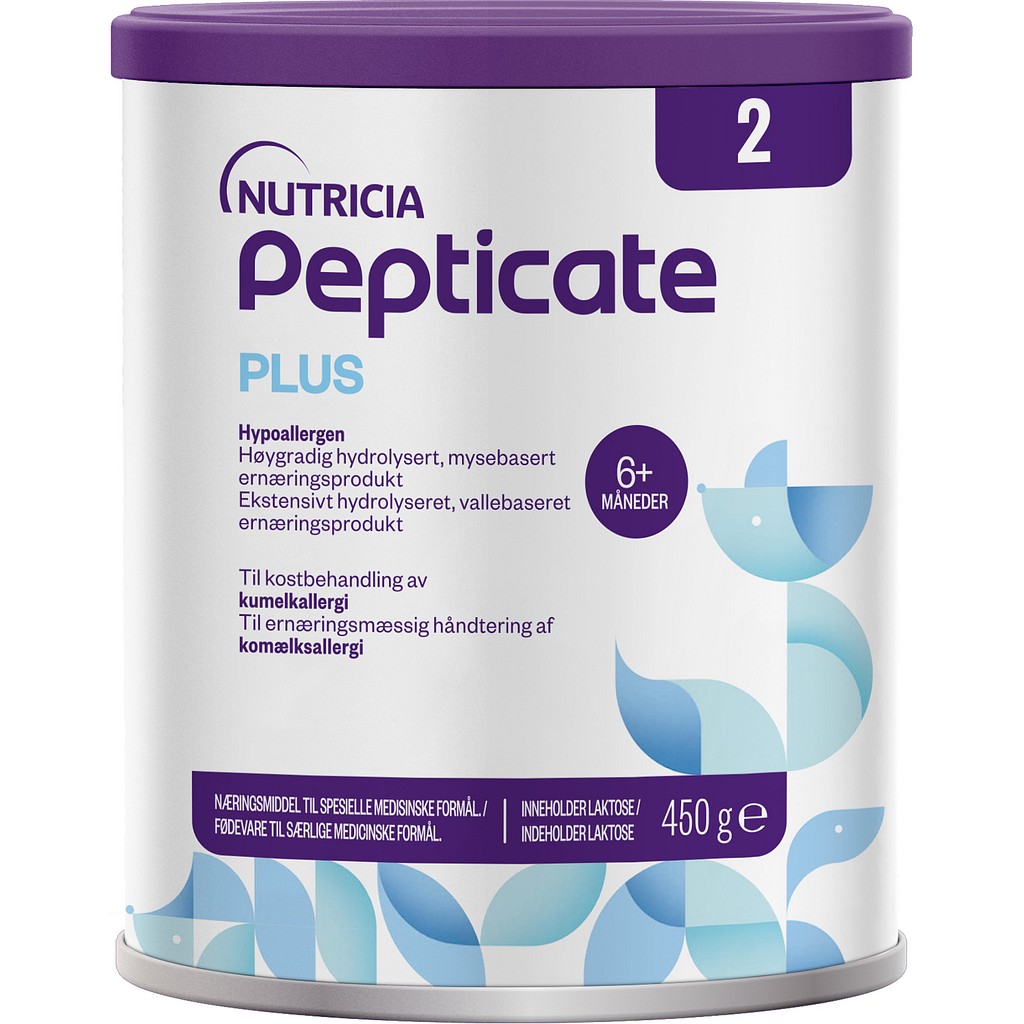 Pepticate, PLUS, modermælkserstatning, 450 g