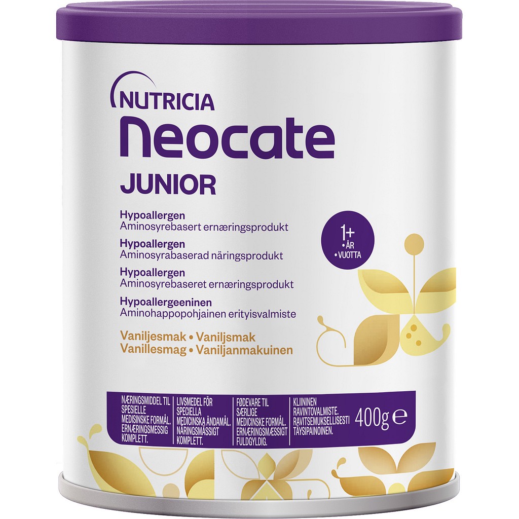 Neocate Junior, modermælkserstatning vanilje, 400 g