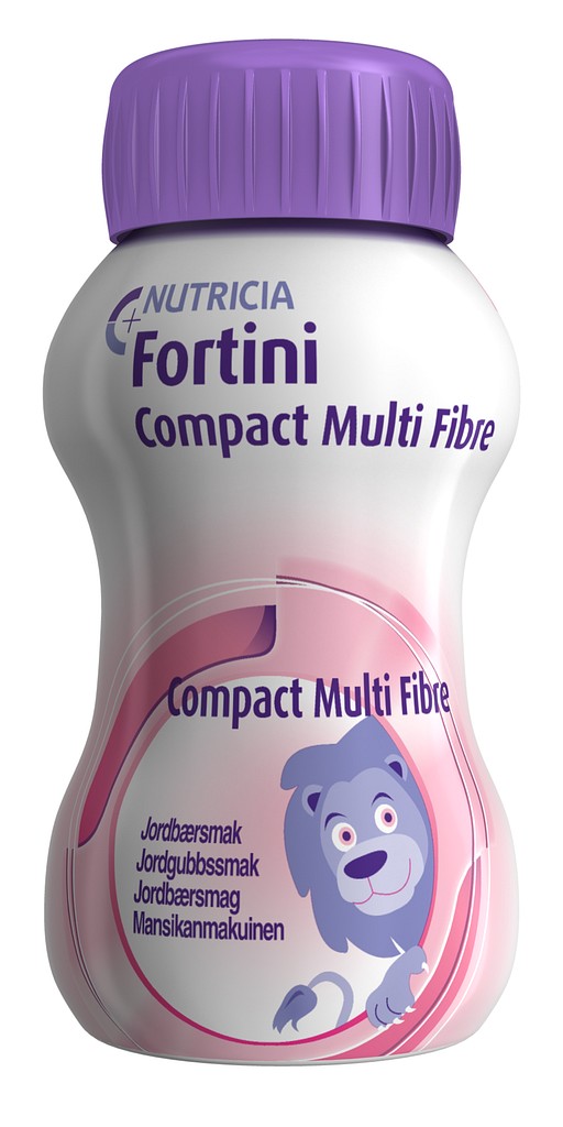 Fortini compact, MF jordbær, 125 ml