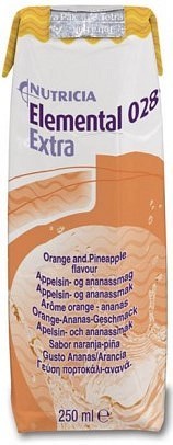 Elemental 028, drik orange/ananas, 250 ml