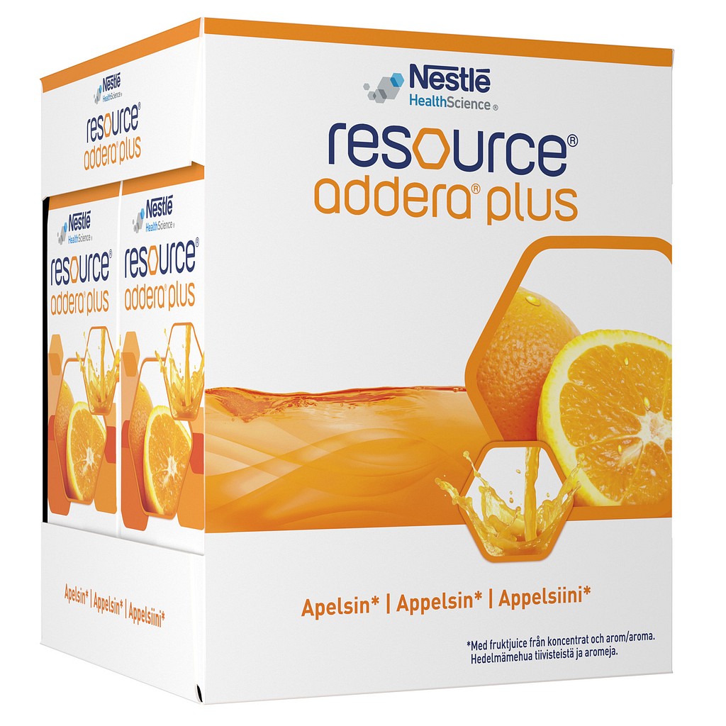Resource Addera Plus, appelsin, 200 ml