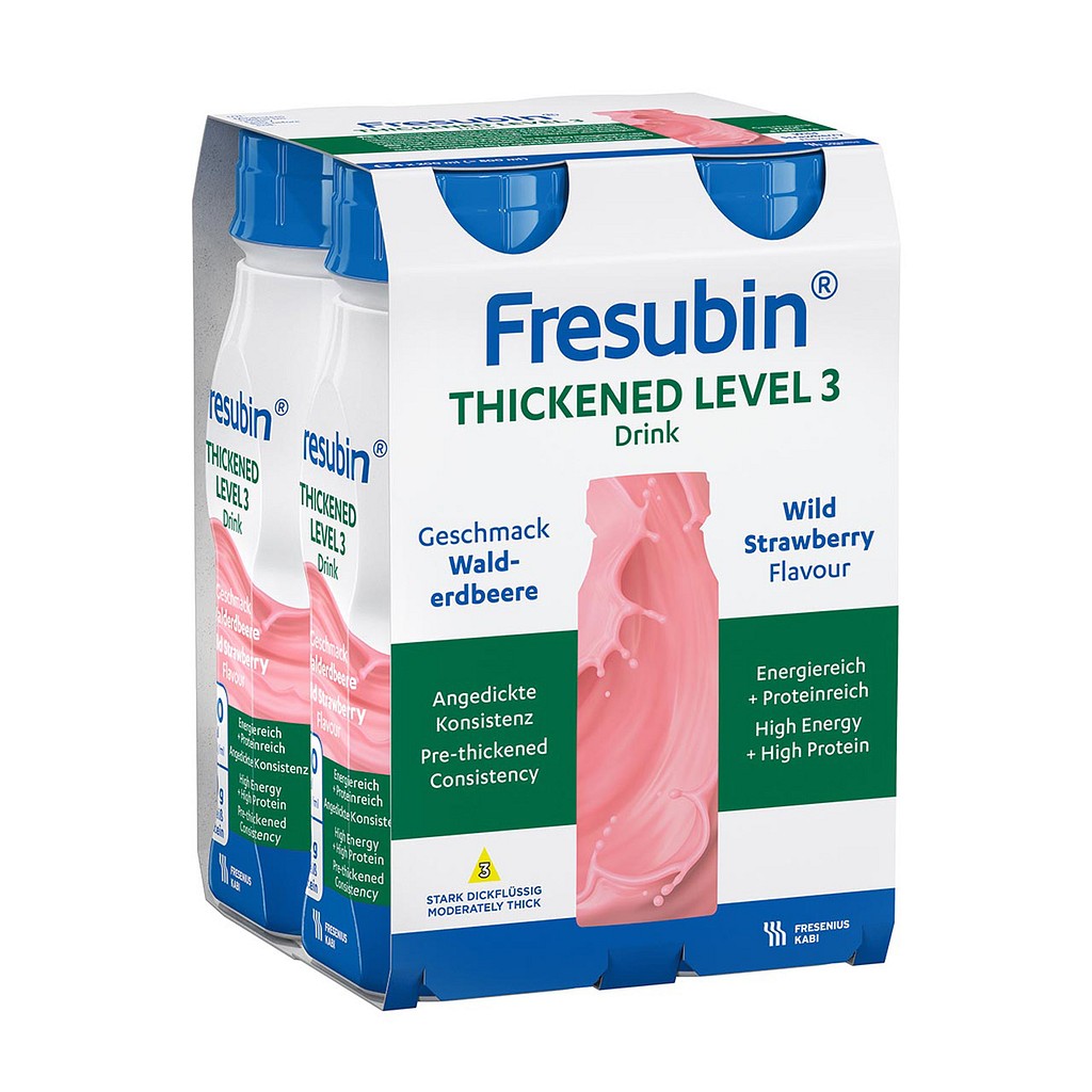 Fresubin Thickened, Level 3, skovjordbær, 200 ml