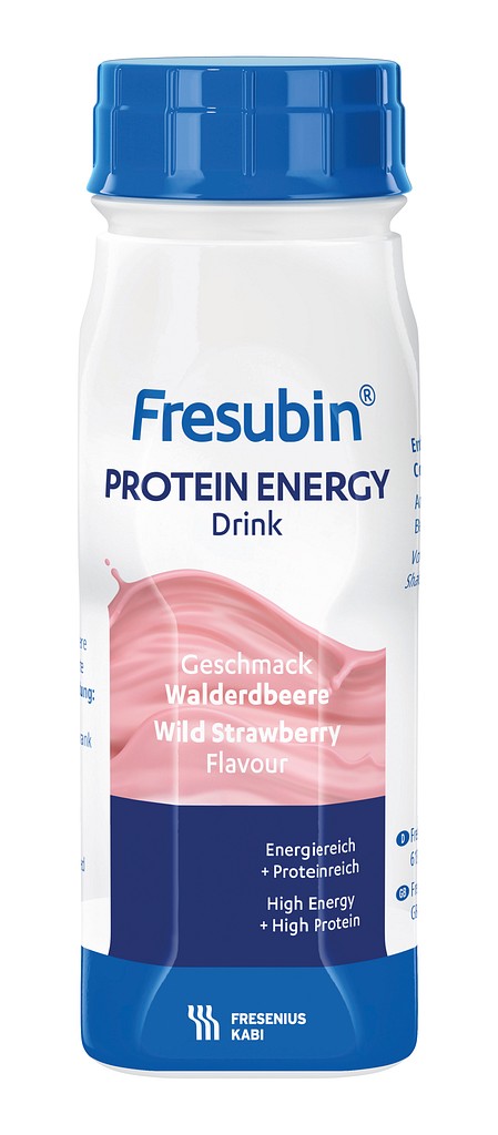 Fresubin Protein Energy Drink, skovjordbær, 200 ml