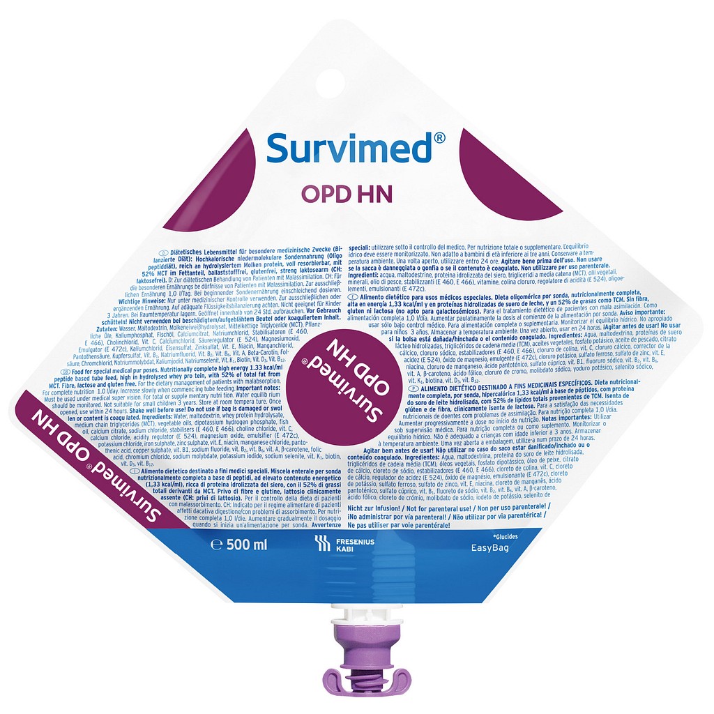 Fresubin Survimed OPD, HN sondeernæring, 500 ml