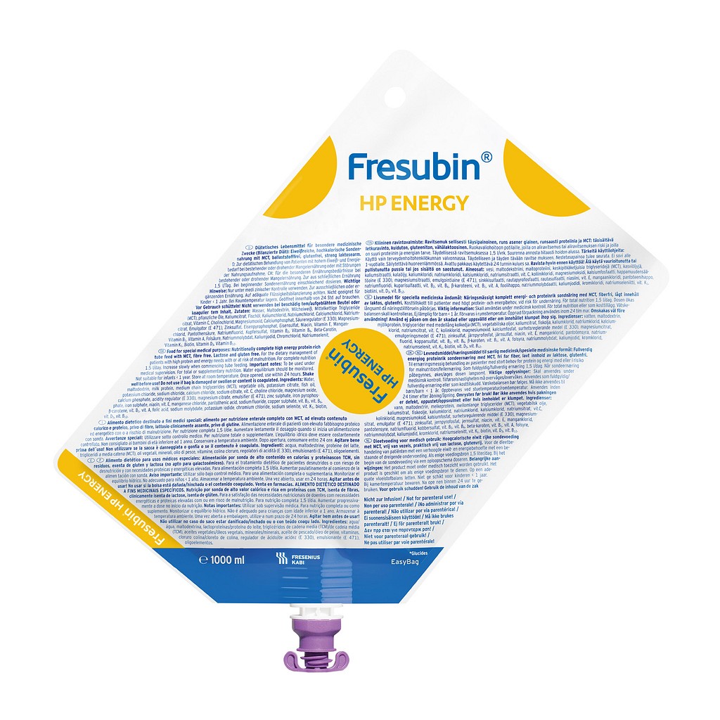 Fresubin HP energy, Sondeernæring, 1000 ml