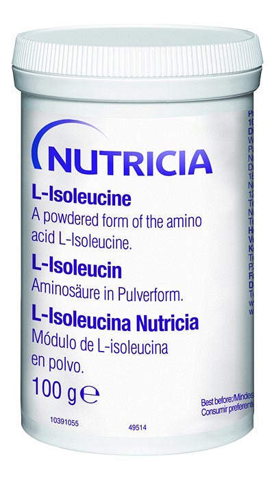L-Isoleucin, Frie aminosyre, pulver, 100 g