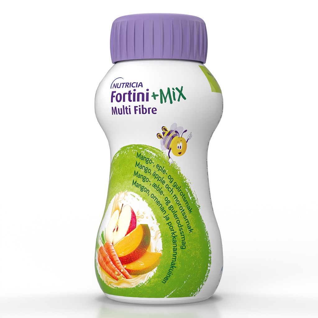 Fortini + Mix MF, Drik, mango, æble og gulerod, 200 ml