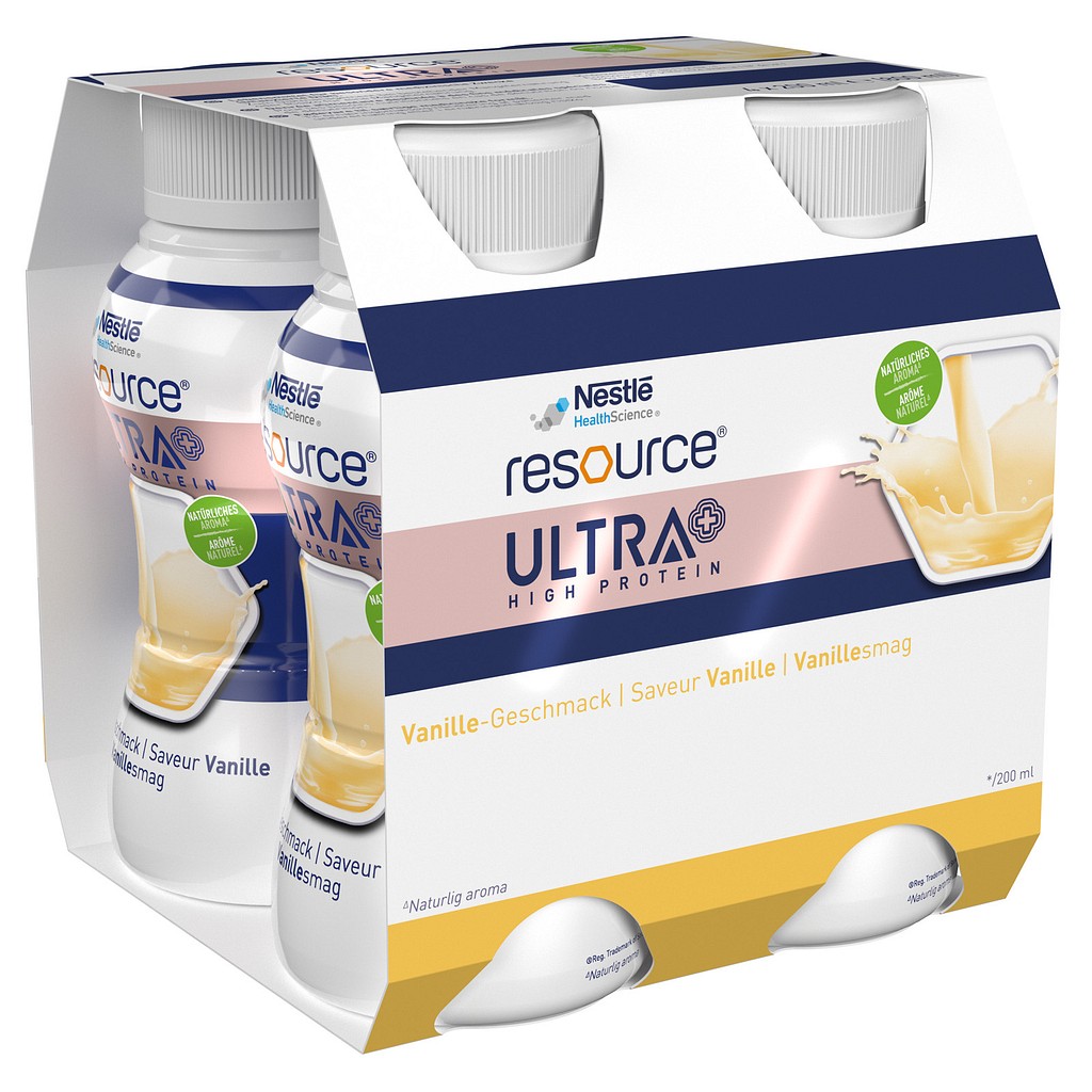 Resource Ultra Plus, vanilje, 200 ml