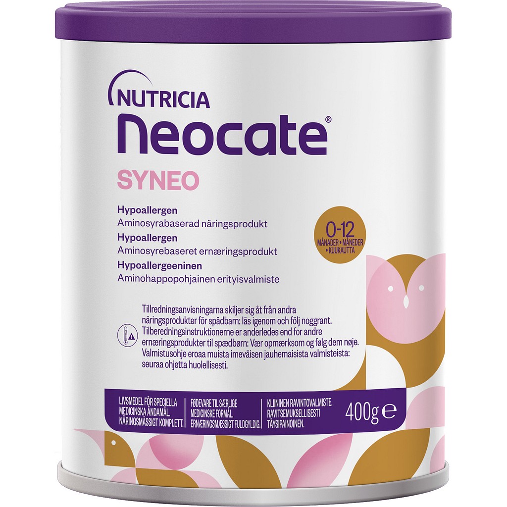 Neocate SYNEO, modermælkserstatning, allergi, 400 g