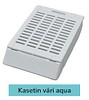 Laservalmis kudoskasetti pinottu aqua