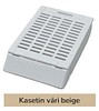 Laservalmis kudoskasetti pinottu beige