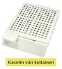 Laservalmis biopsiakasetti pinottu keltainen