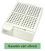 Laservalmis biopsiakasetti pinottu vihreä