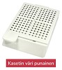 Laservalmis biopsiakasetti pinottu punainen