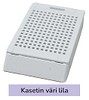 Laservalmis biopsiakasetti pinottu lila