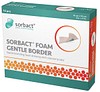 Sorbact Foam Gentle Border vaahtosidos 7,5 x 7,5 cm