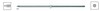 Medicon teräspiikki Kirschner 1,2 mm/23 cm