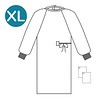 Leikkaustakki vahvistamaton XL 130cm 365 Healthcare