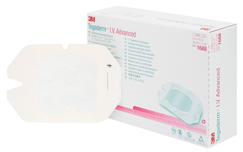 3M Tegaderm I.V. Advanced -suojasidos 10 x 12 cm