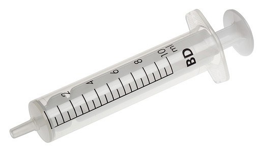 BD Discardit injektioruisku 2-os LUER 10 ml