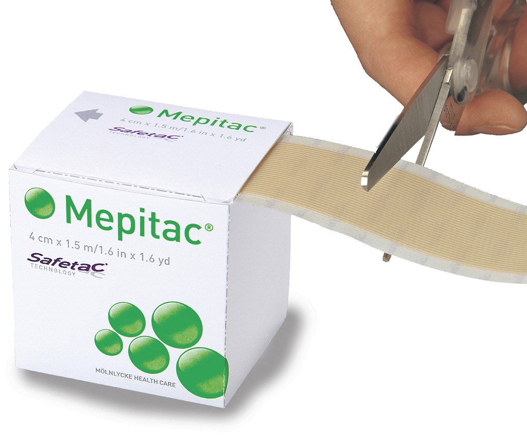Mepitac-kiinnitysteippi 2 cm x 3 m