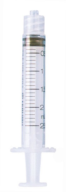 Terumo injektioruisku 3-os LUER-LOCK 2,5 ml