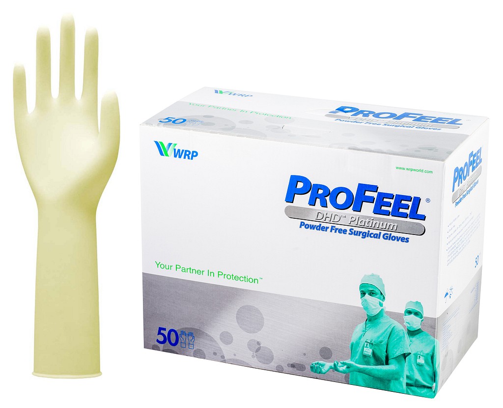ProFeel DHD Platinum -leikkauskäsine lateksi 6,5