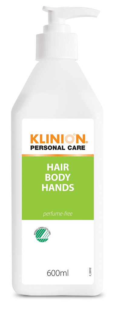 Klinion Hair Body Hands pesuneste ppullo 600 ml
