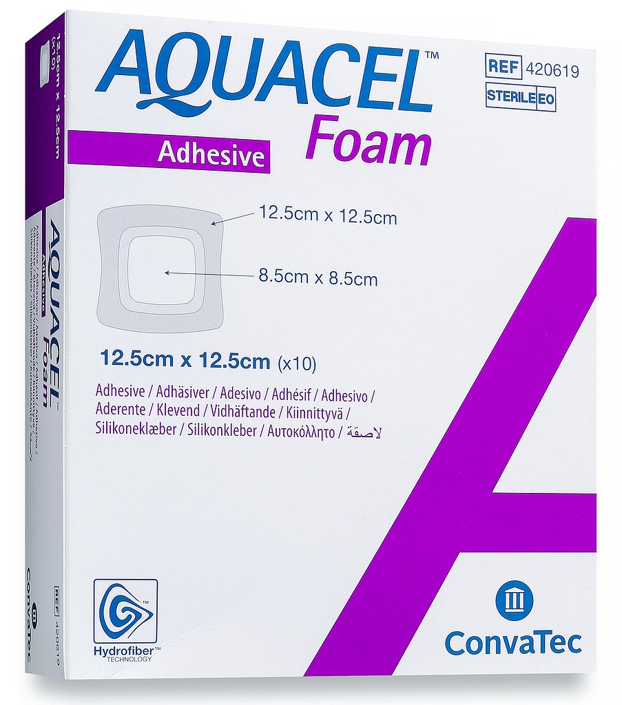 Aquacel Foam kiinnittyvä sidos 25 x 30 cm