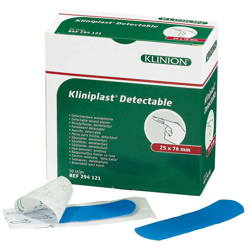 Kliniplast Detectable sininen laastari