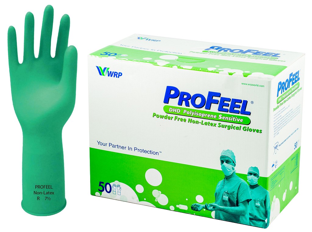 ProFeel DHD Polyisoprene Sensitive -käsine synteettinen 7,5