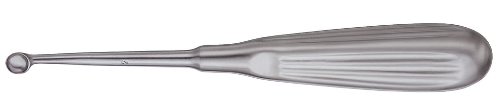 Medicon Bruns kauha pyöreä F1 6 mm 17 cm