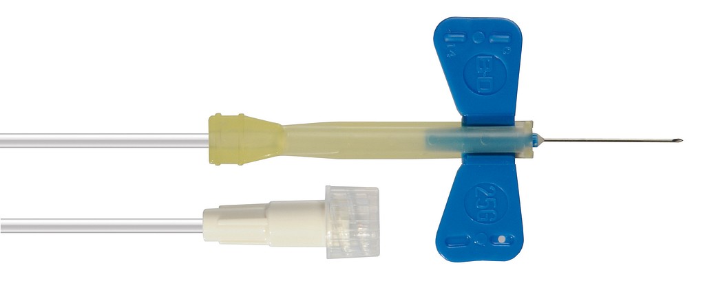 BD Siipineula non-luer, 21G/30cm