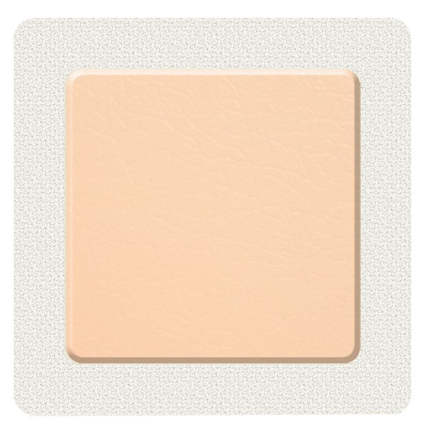 Kliniderm Foam Silicone Thin Border kiinnittyvä sidos 10 x 10 cm