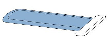 BARRIER raajasukka Small 22 x 75 cm