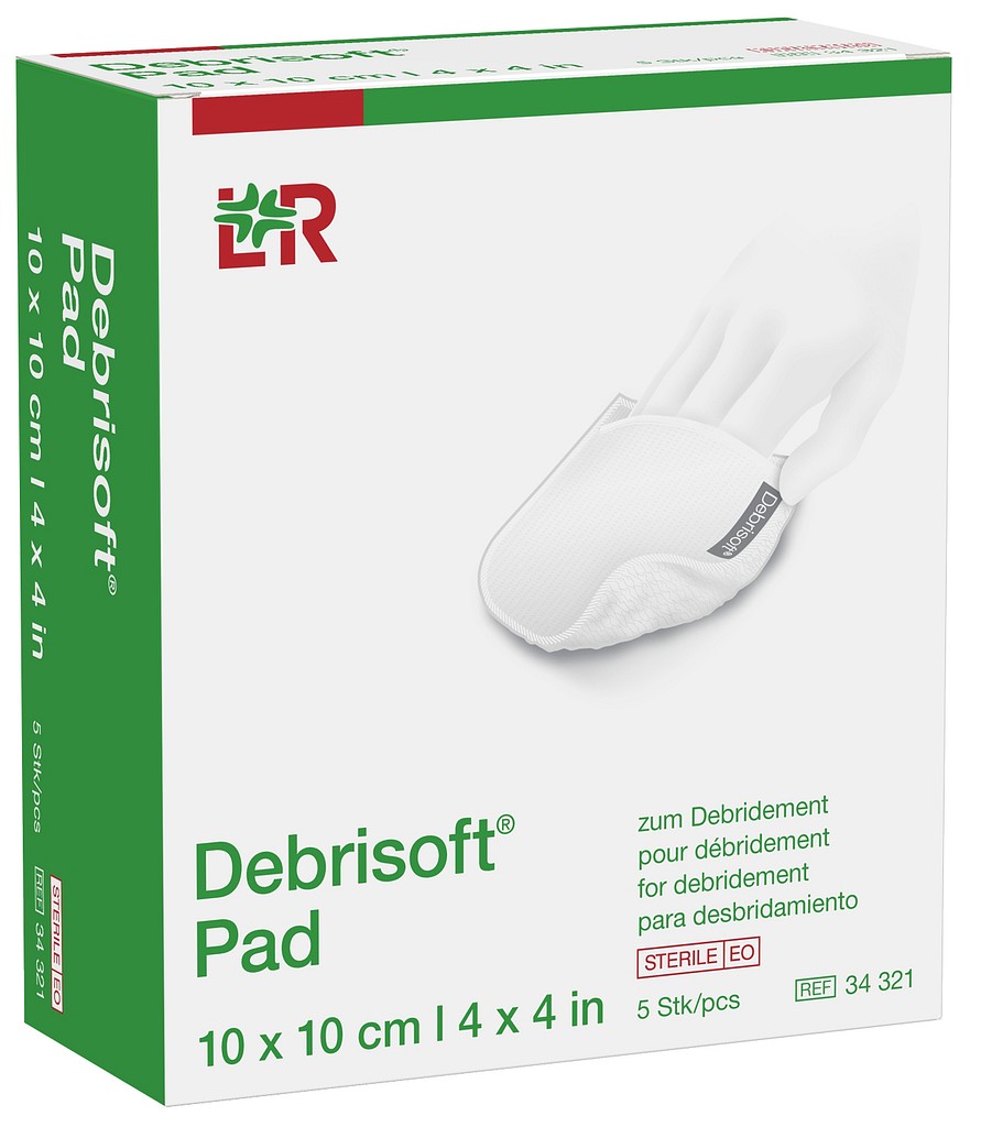 Debrisoft Pad haavanpuhdistustyyny 13 x 20 cm