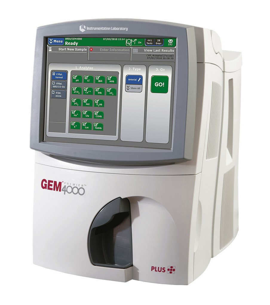 Gem 4000 iQM Bg/Ise/Gl/Lac/Co 75 testiä