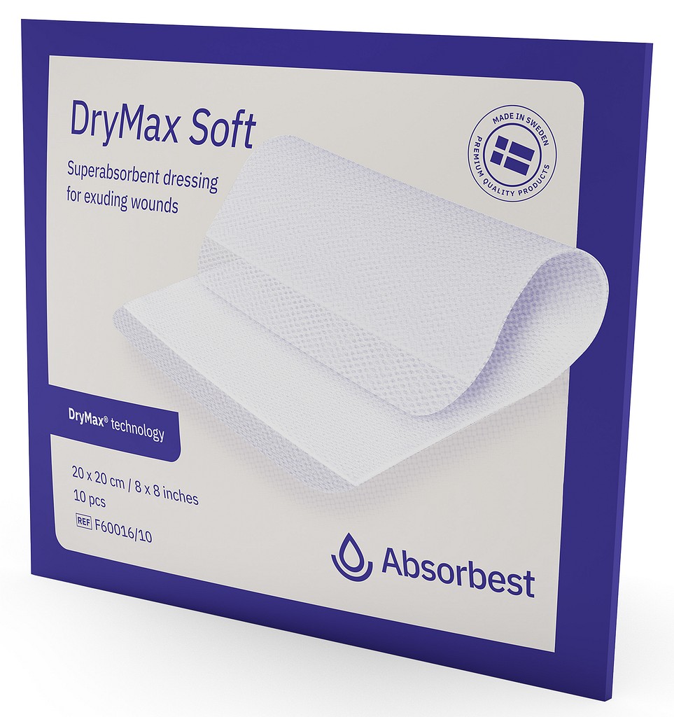 DryMax Soft haavatyyny 20 x 20 cm steriili