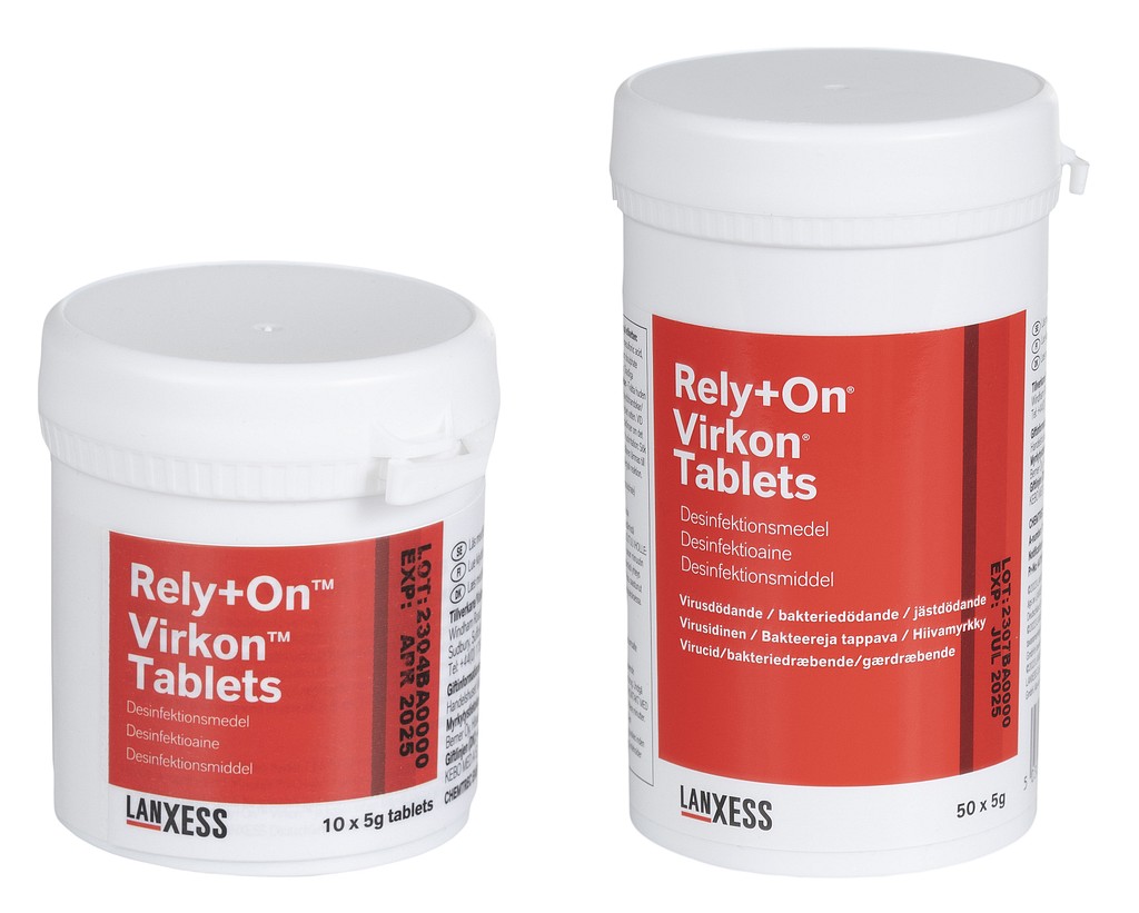 Rely+On Virkon desinfektioainetabletti 50 x 5 g