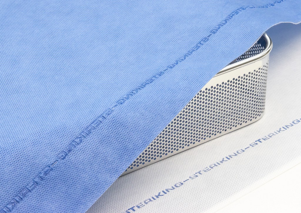 Steriking Bonded Wrap sterilointikääre 1 (37+47 gsm) 100 x 100 cm