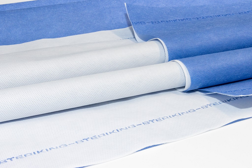 Steriking Bonded Wrap sterilointikääre 4 (75+47 gsm) 120 x 120 cm