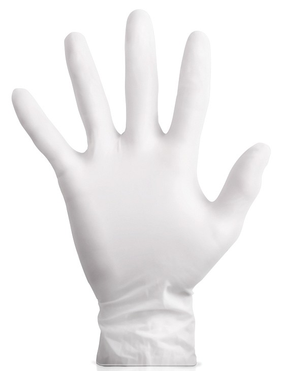 Klinion Ultra Comfort tutkimuskäsine nitriili valkoinen S