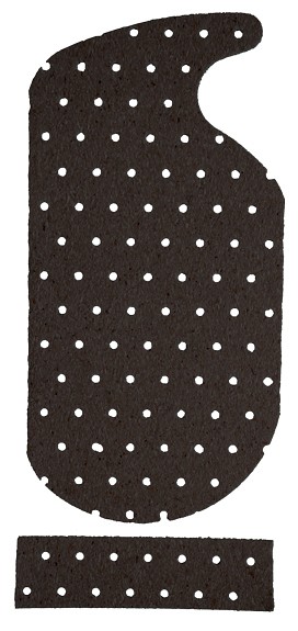 Woodcast 4 in 1- kipsilasta C1441 Black